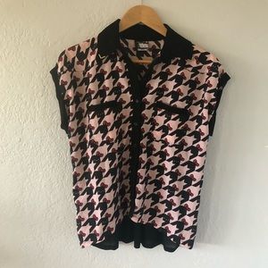 Black & Pink Hello Kitty Shirt